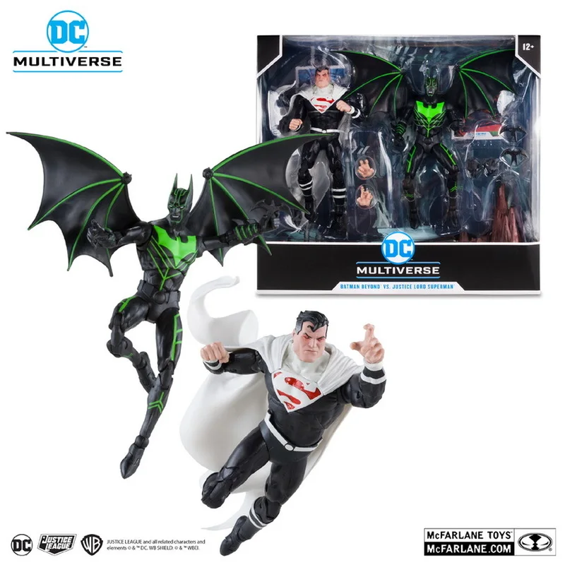 

Mcfarland Batman Beyond Lord Superma Twin Set Movable Doll Collectible Birthday Gift Table Decoration Cartoon Anime Gk Statue