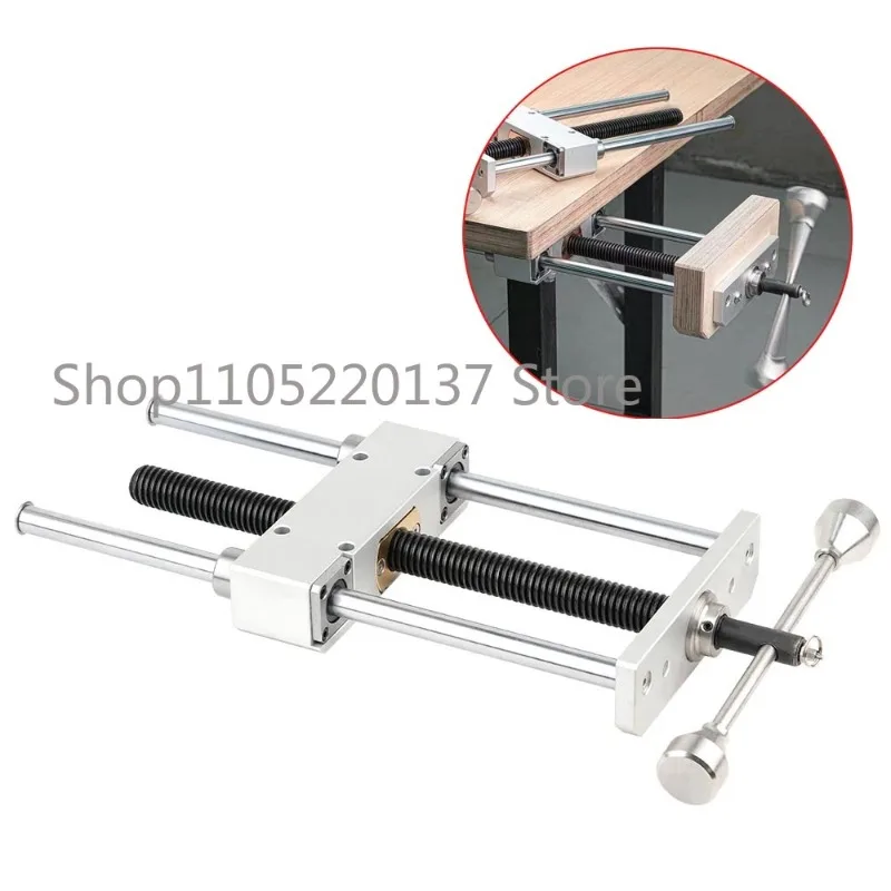 Woodworking desktop inertia  DIY woodworking table precision heavy-duty vise table clamp vise table clamp vise double link