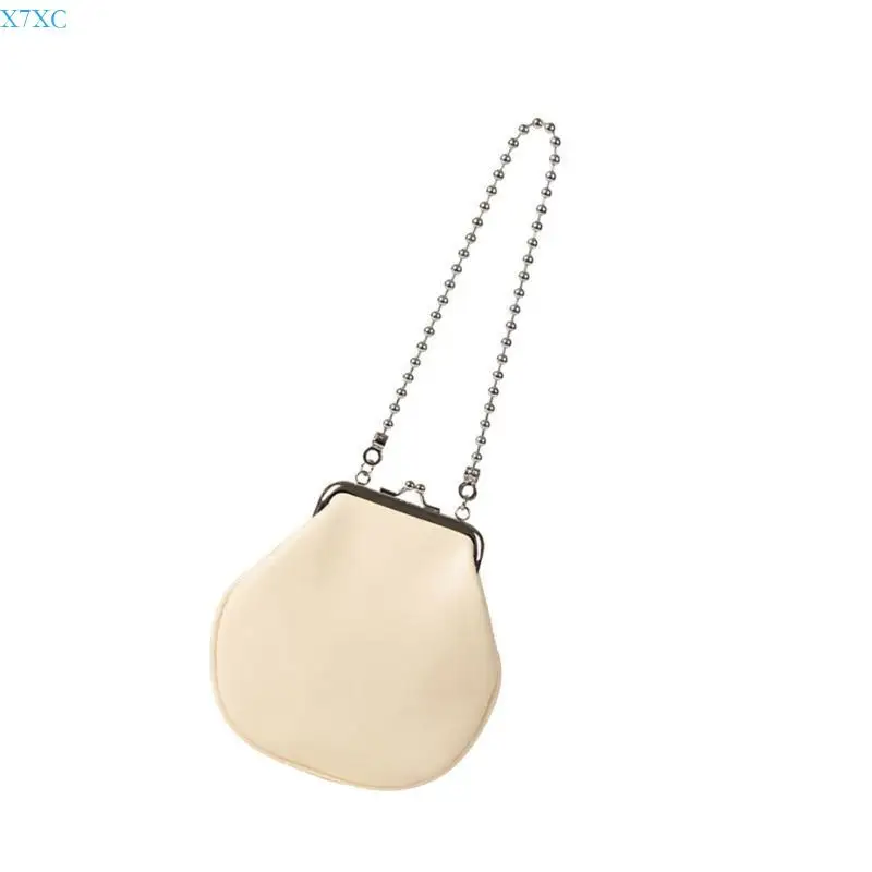 

X7XC Fashionable Ladies' Small Shell Handbag with Chain for Daily and Party Use