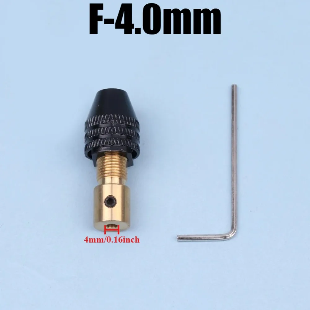 Universeller Mini-Bohrfutter-Spannzangensatz für elektronische Bohrmaschinen, multifunktionales Mikro-Elektrobohrwerkzeug-Set, Spannzange 2, 2,35, 3, 3,17, 4, 5 mm – Detail 9
