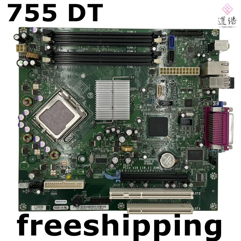 

CN-0DR845 для материнской платы Dell Optiplex 755 DT 0DR45 DR845 LGA 775 DDR2 Материнская плата 100% протестирована полностью