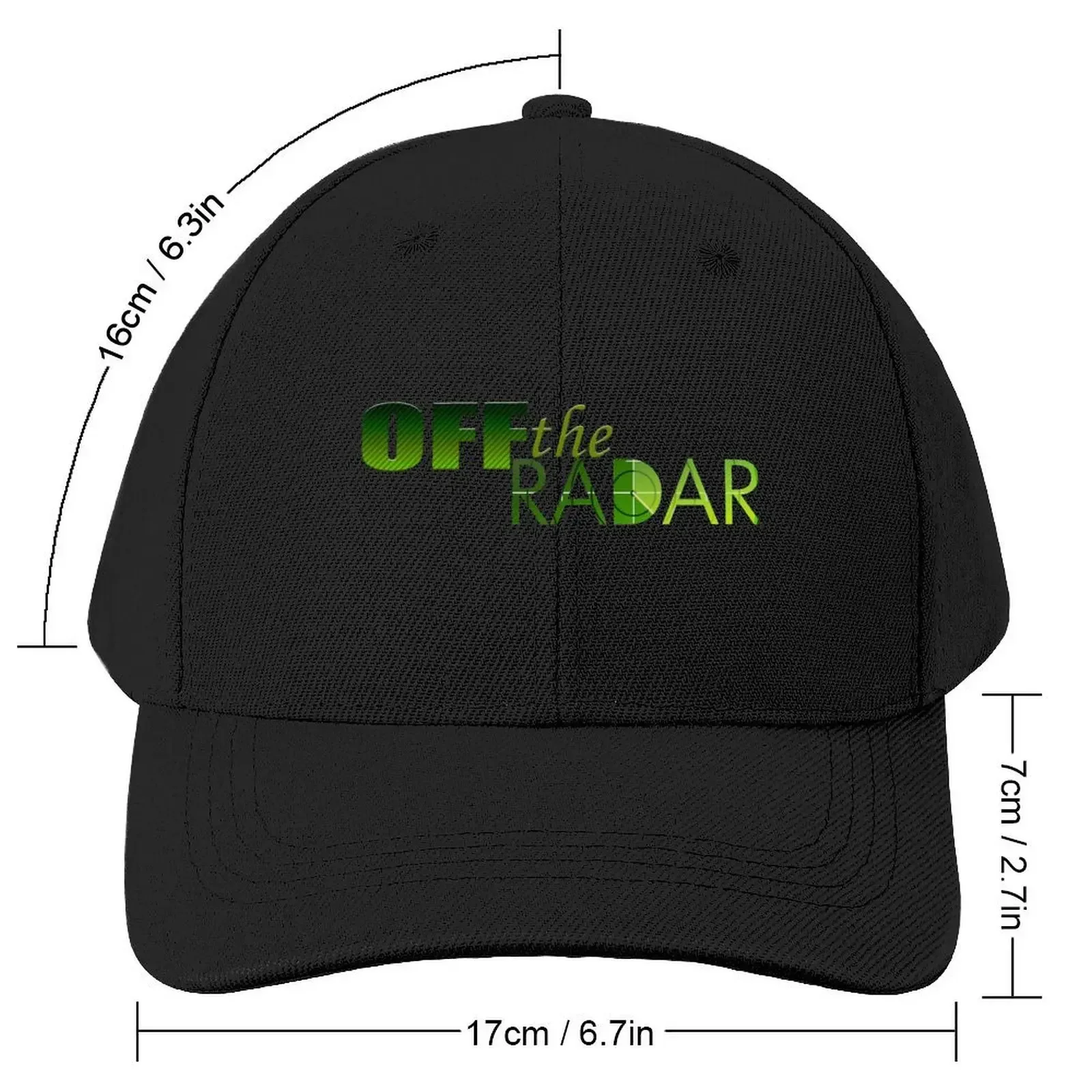 Off The Radar Baseball Cap Brand Man cap Sports Cap Women's Beach Men's