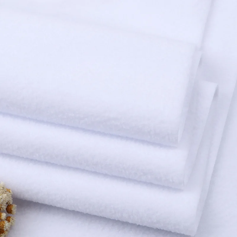 Afbeelding 6: Verdikte anti-pilling polar fleece stof Enkelzijdig gebreid kinderkledingmateriaal Zachte warme stof voor kinderkleding