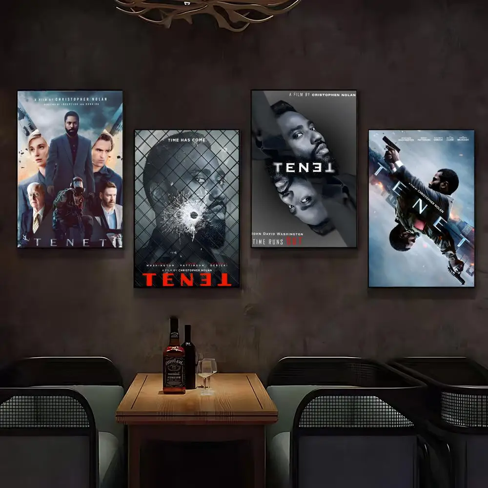 Movie Tenet Poster Posters Anime Room Decor Decoration Movie Backpack Wall Interior Music Wall Art