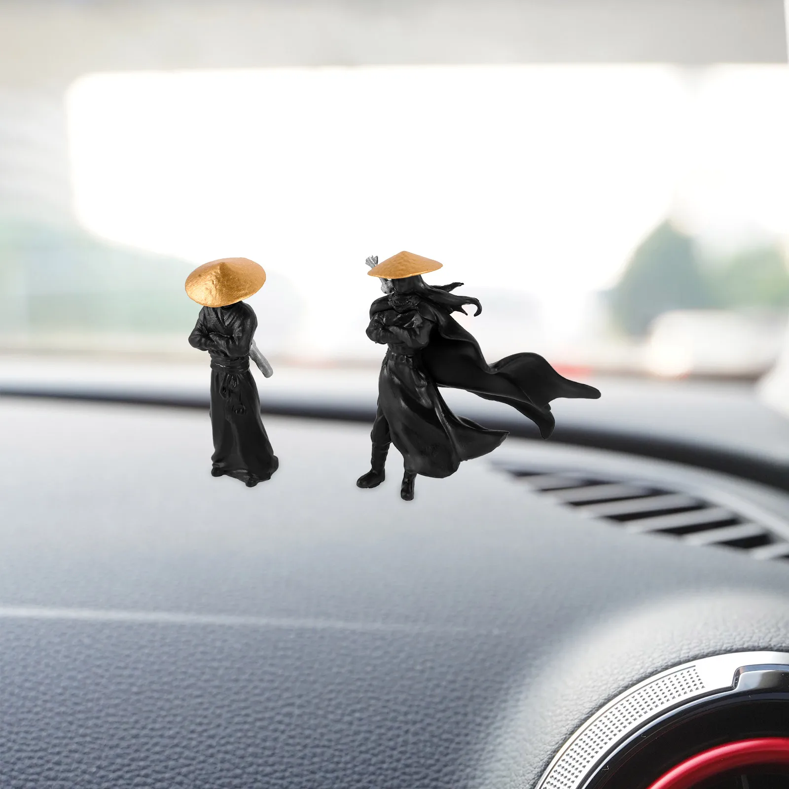 

2pcs Creative Decorations Car Ornaments Stylish Interior Accessories Fun Decor For Car Interior Decorations Vehicle