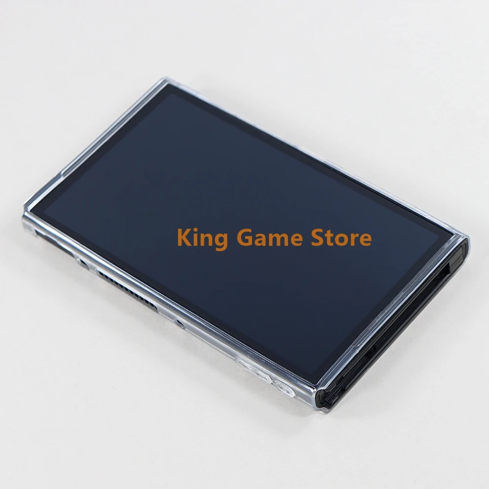 1pcs For Switch OLED Transparent Case Protective Cover Shell For Switch Oled JoyCon Clear TPU Soft Protector