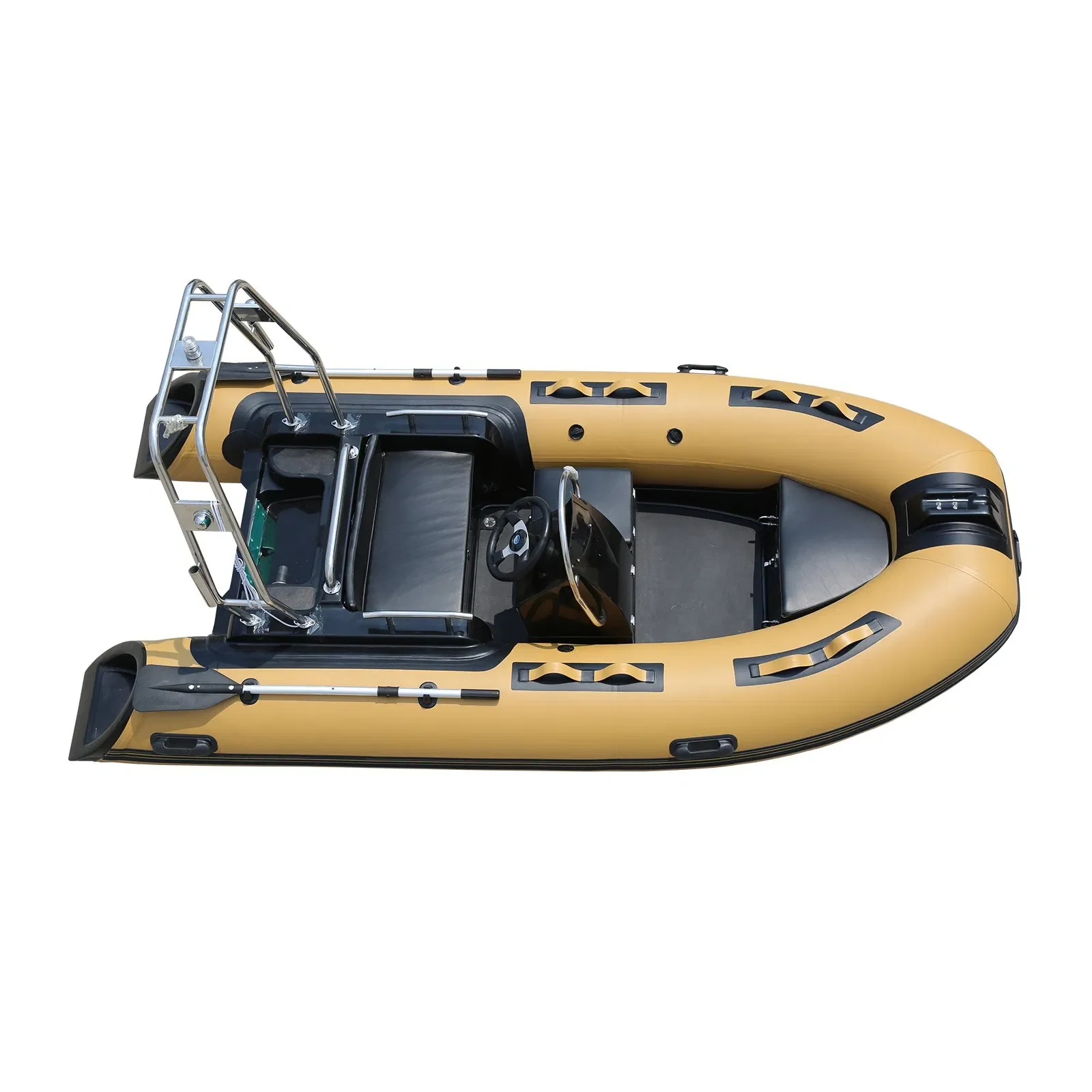 

12FT 3.6m Hypalon Fiberglass Hull Inflatable Rib Sport Motor Yacht Tender Boat for Sale Rental
