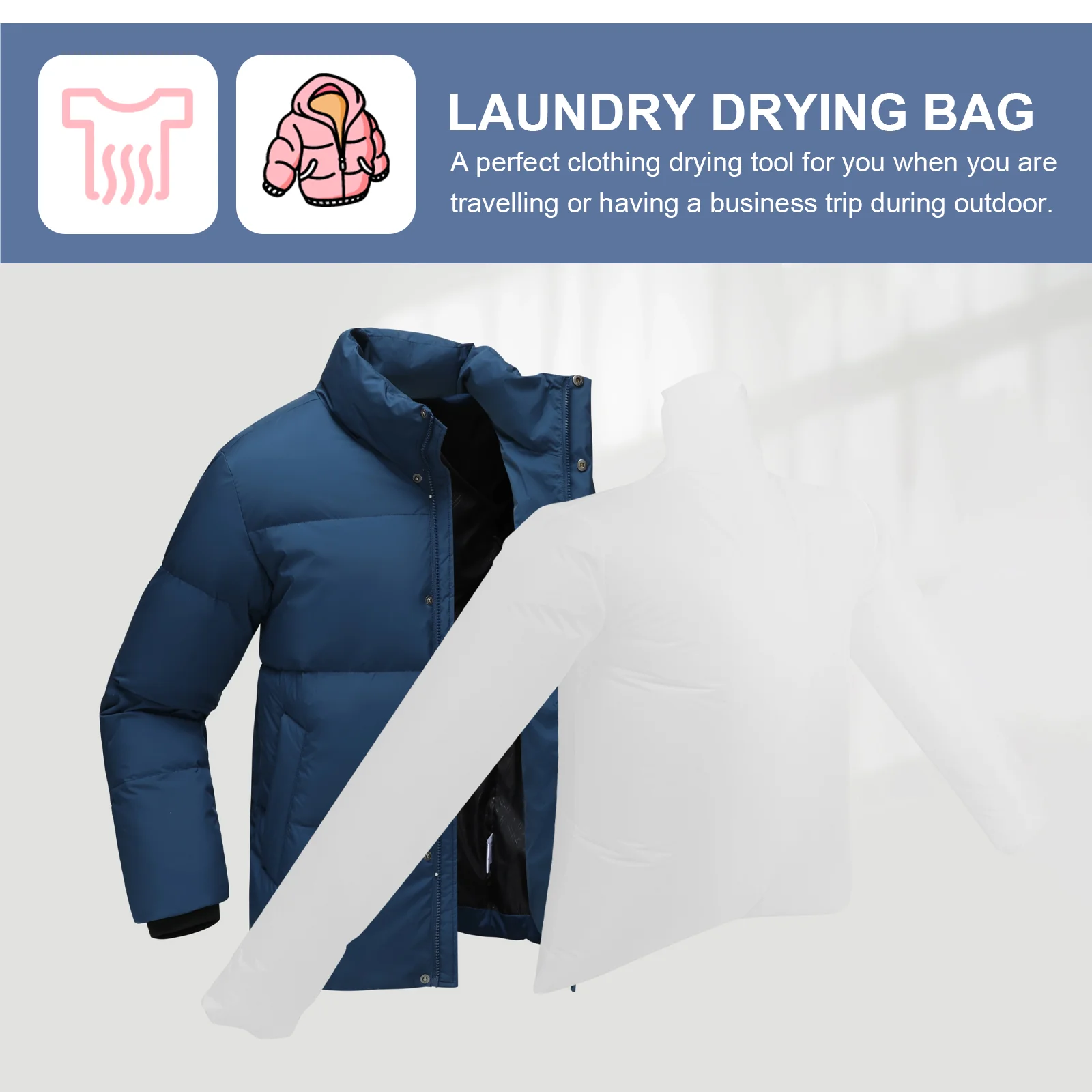 Clothes Quick Drying Bag Breathable Dryer Travel Supply Tool Convenient Portable Laundry Bags T-shirt Outdoors Garment