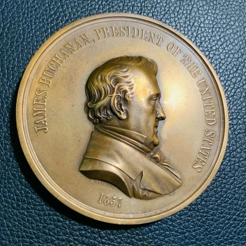 

205g Indian Peace Copper Seal with 76mm Diameter Great for Souvenir