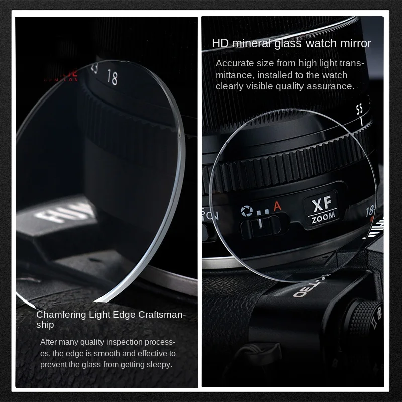 Watch Glass Accessories For TIMEX Expedition Navigator Watch Mirror/Tide T2N721 T2N720 T2N738 T2N739 Sapphire Glass Mirror