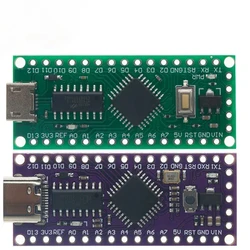 LGT8F328P-LQFP32 MiniEVB TYPE-C MICRO USB, Compatible con ATMEGA328 Nano V3.0 LGT8F328P CH9340C / HT42B534-1 SOP16 para Arduino