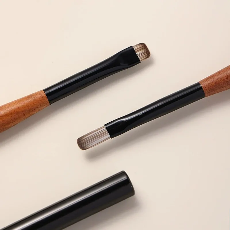 2 نمط خشب الصندل جل اللوحة فرشاة مسمار الفن الاكريليك منشئ ملحق ل هلام تلميح تمديد المهنية مسمار الفن فرش #4