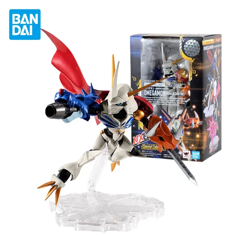 

Bandai Genuine Anime Digimon Adventure NXEDGE NX Omegamon Special Color Action Figure Collectible Model Kids Toys Ornaments Gift