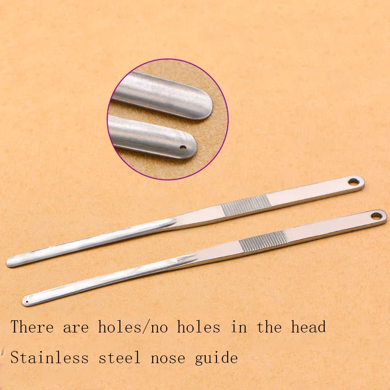 Nose guide perforated nose guide stainless steel nose cosmetic plastic instrument tools ultra-thin