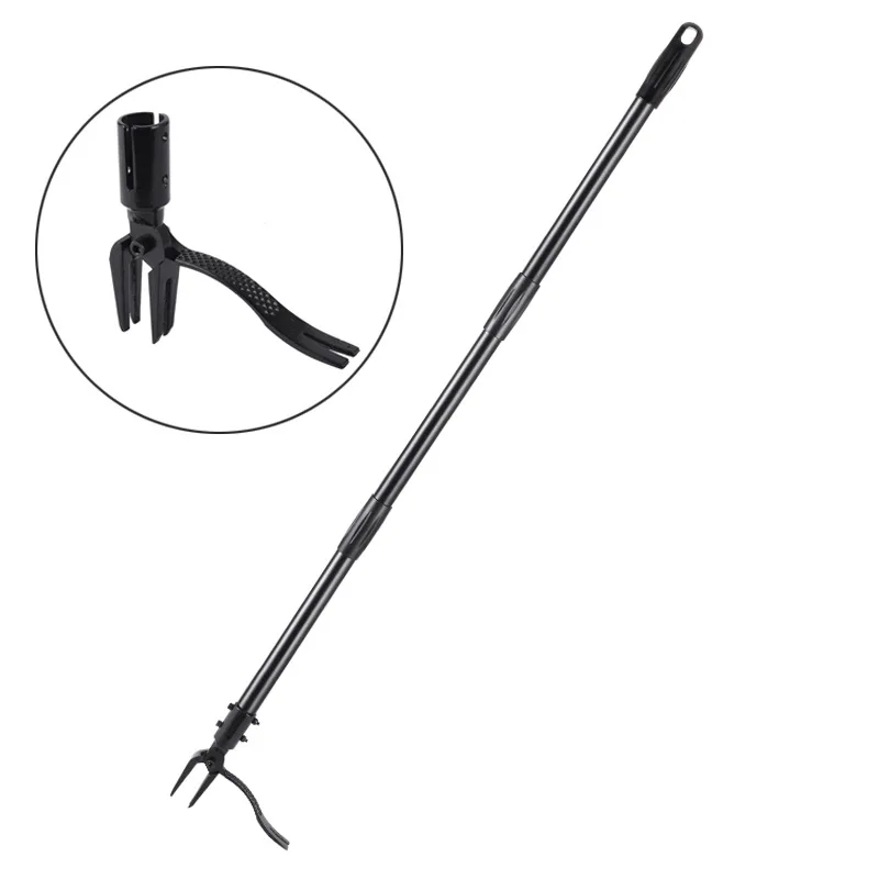 

Three-stage Standing Weeder Lengthened Operating Lever Thickened Stainless Steel Pipe Thickened Steel Claw Manual Garden Tool