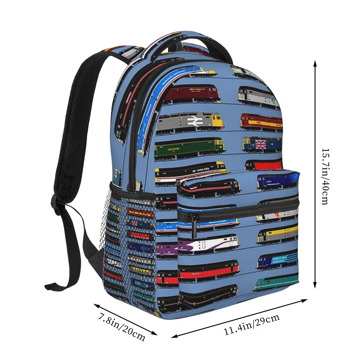 Klasa 47. Lokomotywa Kolekcja Plecaki Chłopcy Dziewczęta Bookbag Dzieci Torby szkolne Plecak z kreskówek Torba na ramię o dużej pojemności