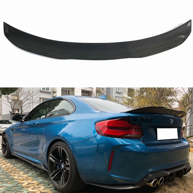 

PSM Style For BMW F22 Spoiler Carbon Fiber Spoiler 2 Series F22 Coupe & F87 M2 220i M235i 228i Carbon Spoiler Lips 2014 - UP