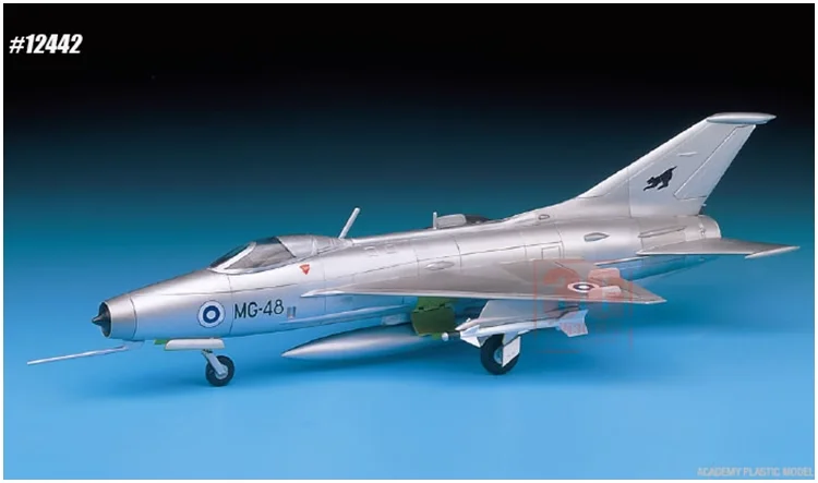 Academy 12442 Plastic Aircraft Model 1/72 MiG-21MF Fishbed Fighter Model Building Kits for Model Hobby Collection DIY