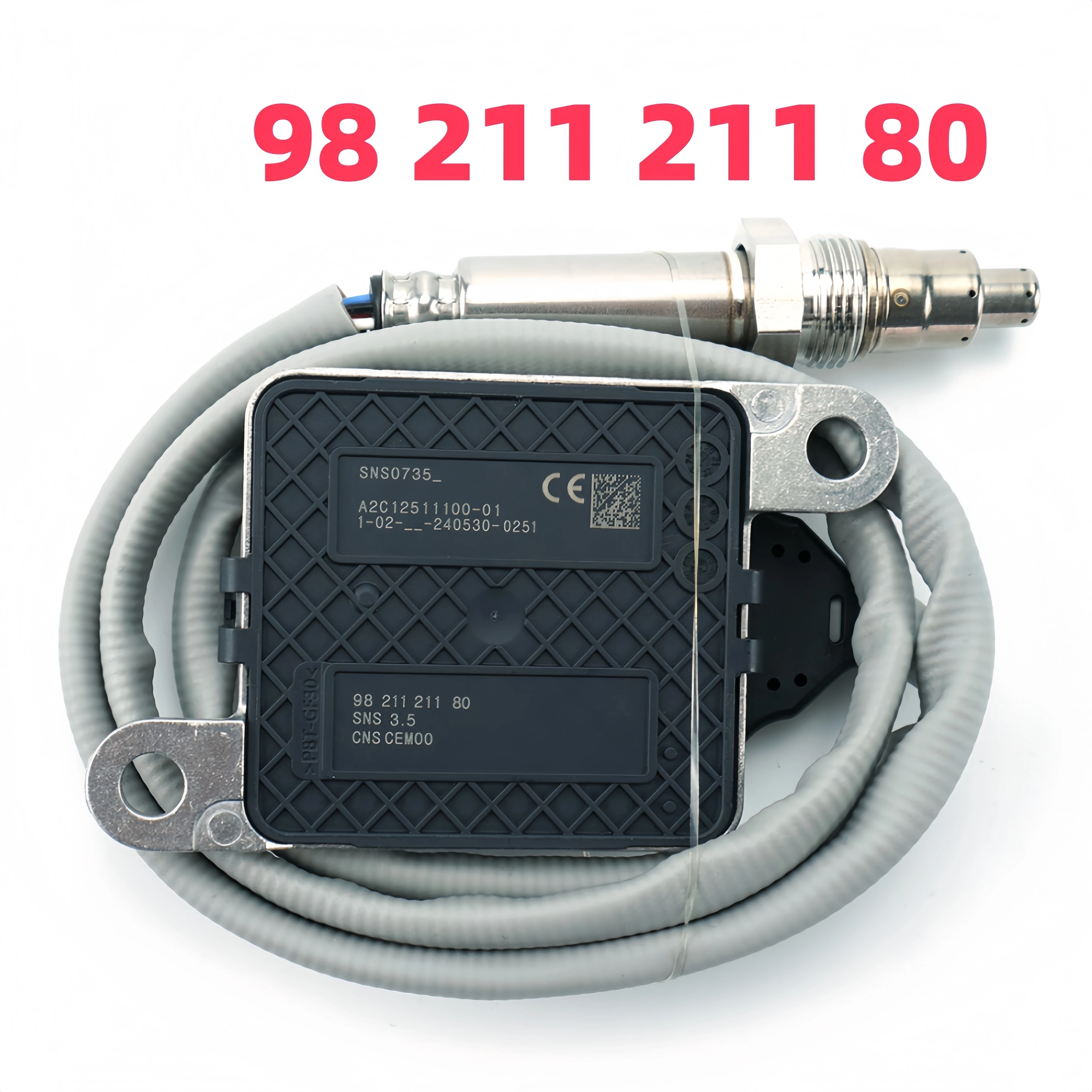 

Nox Sensor 9821121180 SNS0735 Auto Sensor Replacement Parts Nitrogen Oxide Sensor 9821121180 Fits For Renault Peugeot