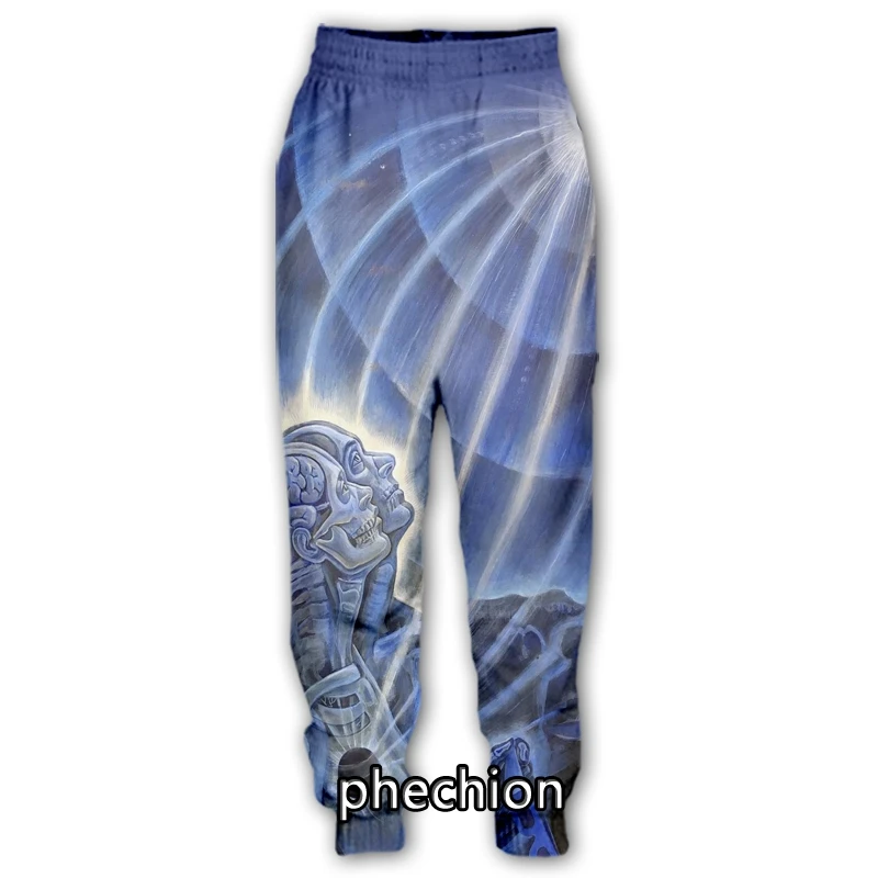 phechion New Men/Women Psychedelic Art 3D Printed Casual Pants Fashion Streetwear Men Loose Sporting Long Trousers F02