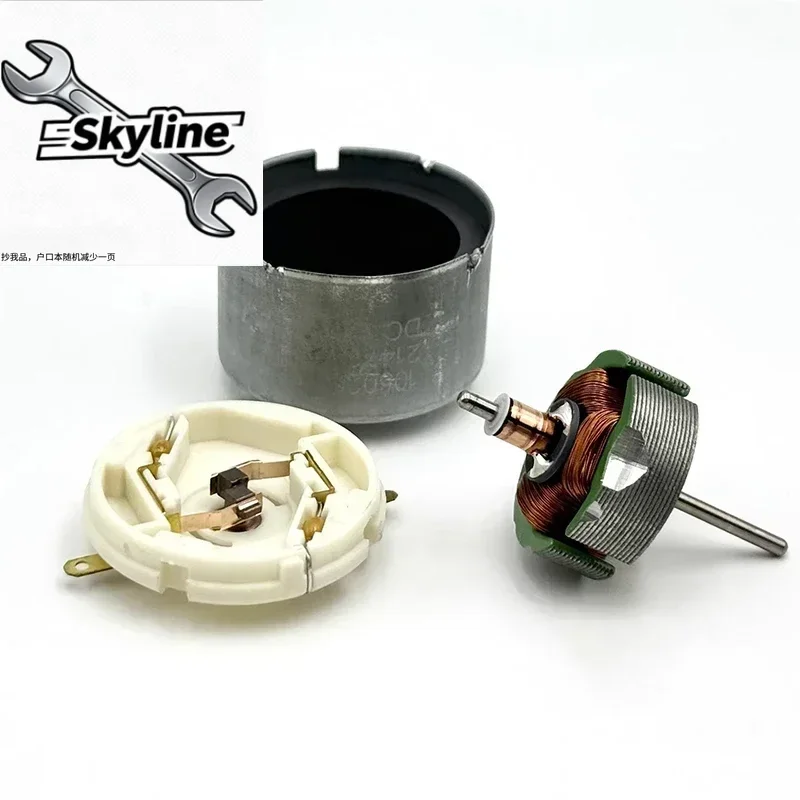 Mini RC520 Motor Round Carbon Brush DC 5V 6V 9V 12V Compact Size for Hobby Toy Model - DC Motor