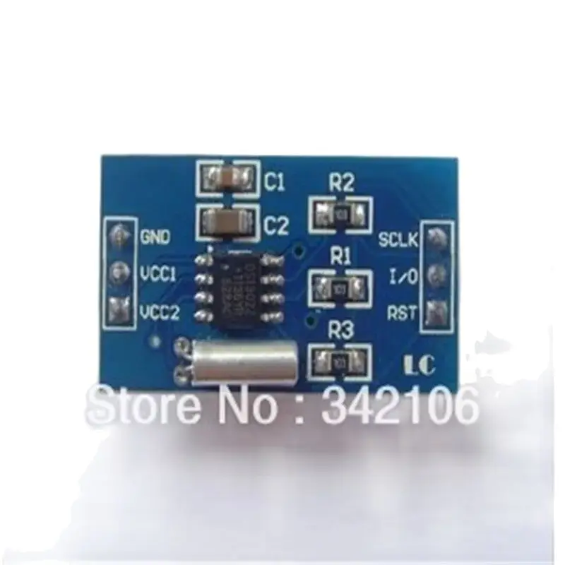 DS1302 Real-Time Clock (RTC) Module I2C Interface Voltage Regulator Sensor