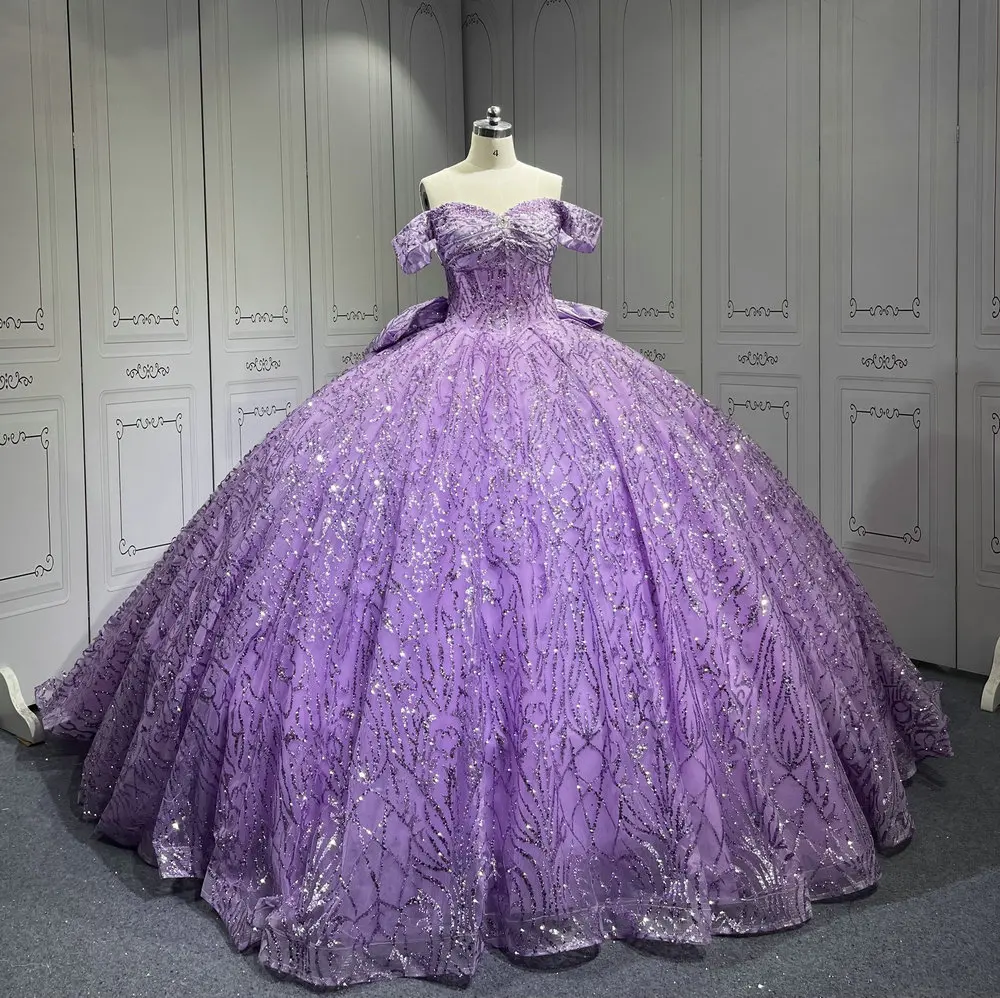 Mumuleo ライラック Quinceanera ドレス Vestidos De 15 De Xv Aos Quince 2025 Quinceaera ボールガウン Vestidos Para 16 Aos