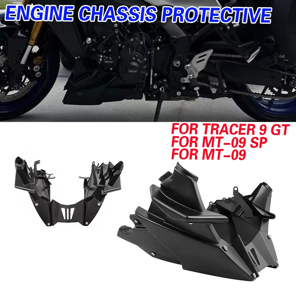 MT09 SP Lower Fairing Cover Skid Plate Engine Chassis Protection