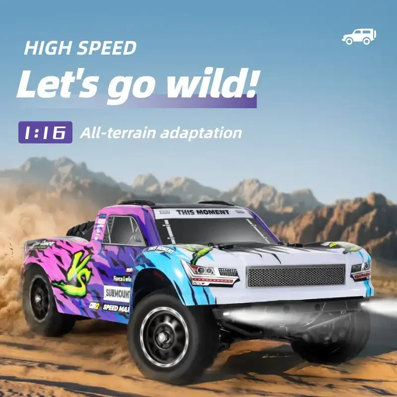 HBX 3101A 1/16 échelle sans brosse 4WD RC camion de parcours court Suspension indépendante roulements à billes complets vitesse 45 KM/H