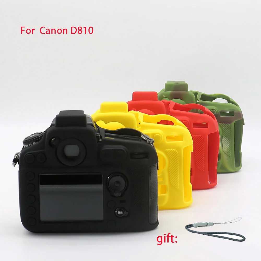 Silicone camera bag suitable for Nikon D810 DSLR protective 