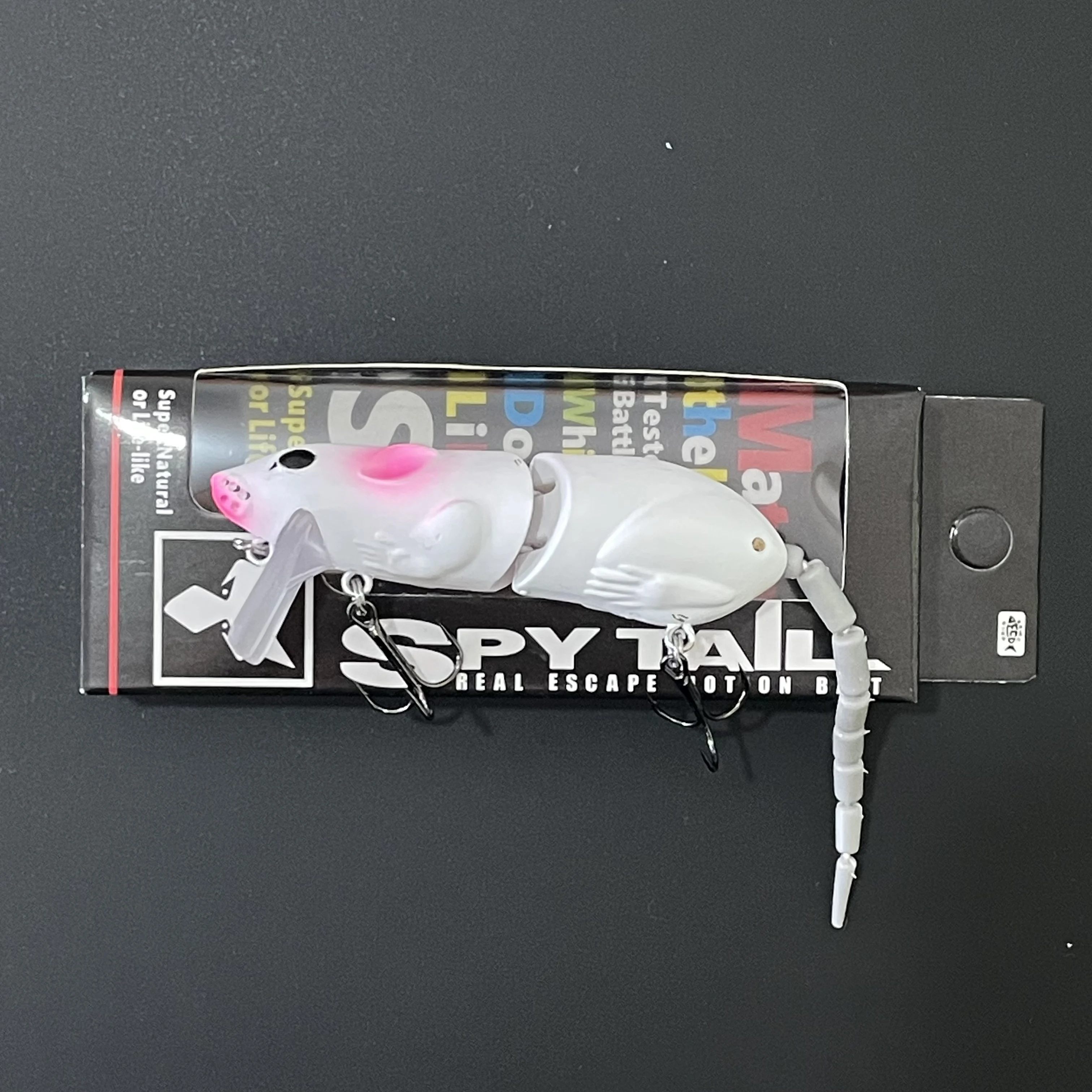 LURETV 8.5cm15g1pcs اليابانية EGREEN سطح الماء الاستيقاظ الطعم EG كبير الماوس السباحة الطعم swinbait إغراء 9008