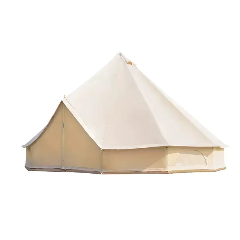 Luxury 3m Camping Yurt Waterproof Canvas Mongolia Bell Tent for Outdoor Adult Family Hunting for Glamping