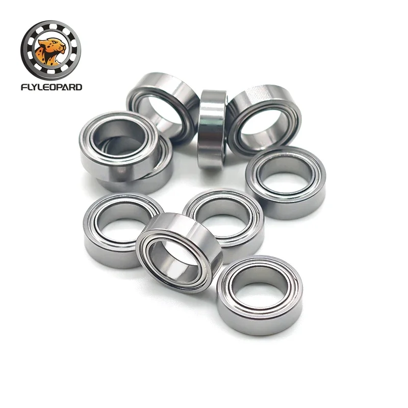 10PCS R1810ZZ 7.938x12.7x3.967 mm Ball Bearing 5/16"x1/2"x5/32" High Precision, Low Noise, for Instruments, Medical Devices