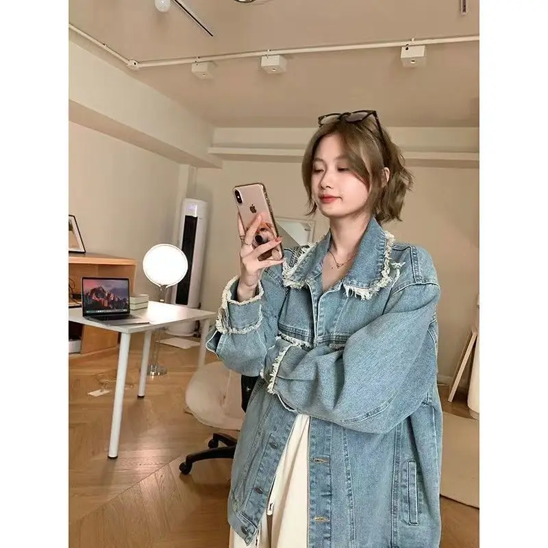 

Ветровка, куртки для женщин, осенняя женская одежда, клетчатый чистый стиль, пуговицы, передний карман, простые базовые женские куртки с длинным рукавом Y2K