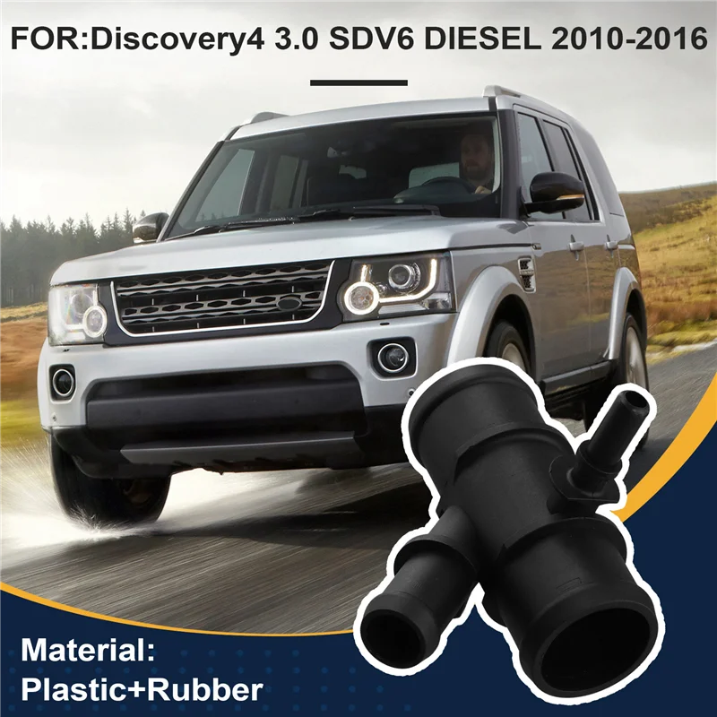 Conector de tubería de agua de carcasa de termostato superior LR025969 para Land Rover Range Rover Sport 2010-2013 Discovery 4 2010-2016