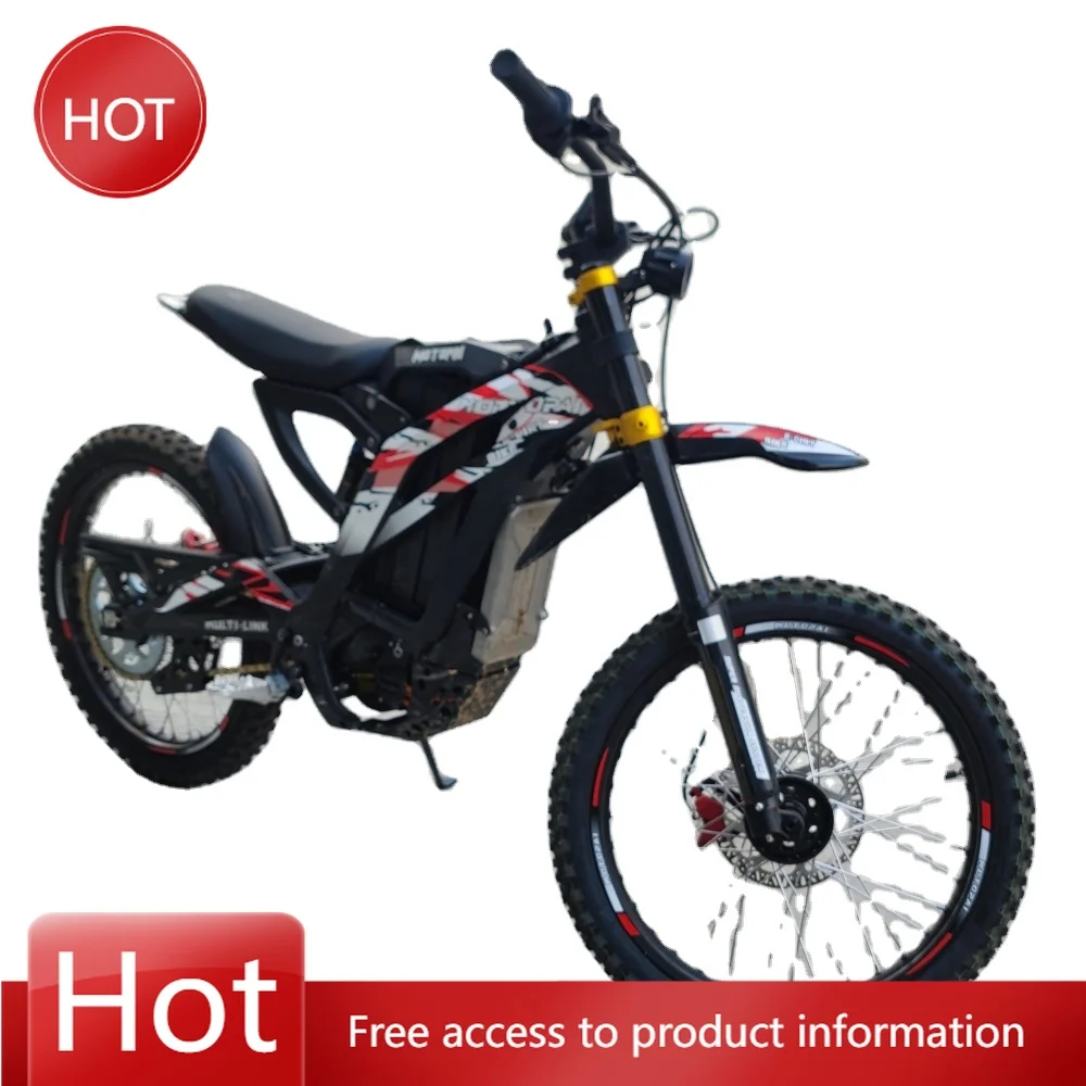 Nowy Elektryczny Motocykl Terenowy 2023 Chiny Moto Enduro Elektryczny Cross Dirtbike Off-road 72V Euro Motocykle Elektryczne dla Dorosłych