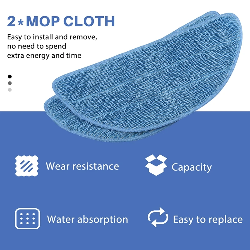 SANQ для Kabum Smart 500/700, запасные части, аксессуары, основная боковая щетка, фильтр Hepa, аксессуары для швабры