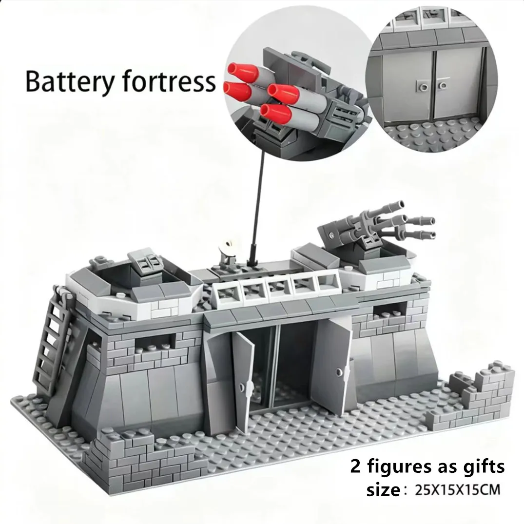 

MOC WW2 German Military Weapons Building Blocks Toys for Boys Compatible Army Soldiers construction Bricks Kids Xmas Gifts