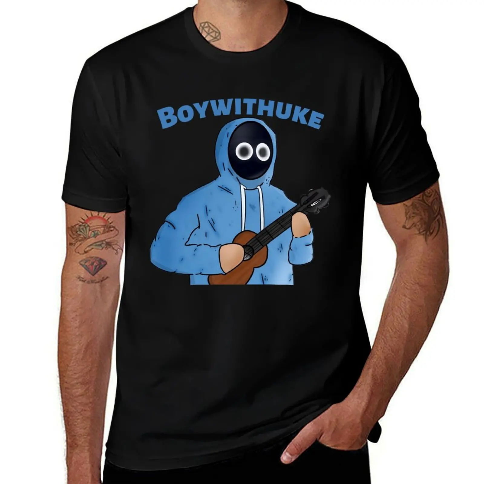 Boywithuke T-Shirt Soft Touch Basic Cotton T-Shirt