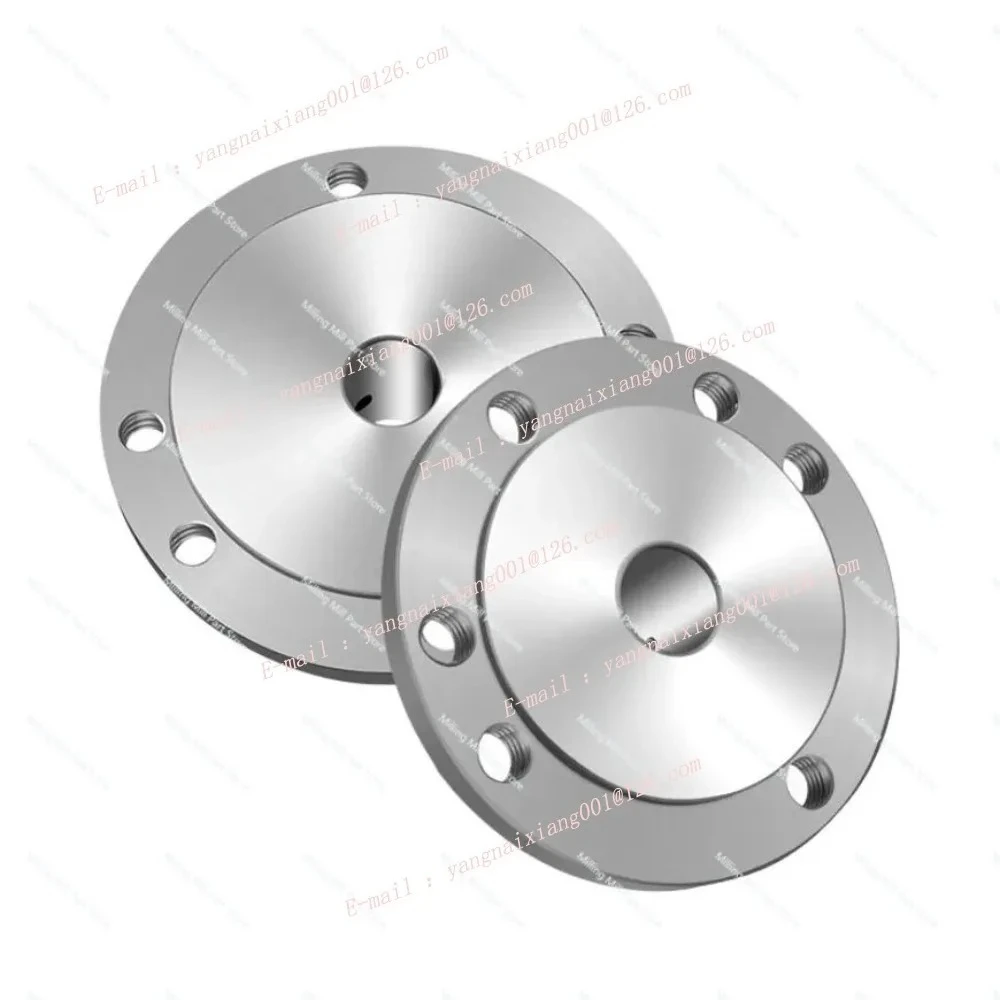 フランジ用、キー溝なしチャックモーターシャフトフランジ、セルフセンタリング用 K11/K12/K72-80 K11/K12/K72-100 内穴 12-25mm チャックフランジ