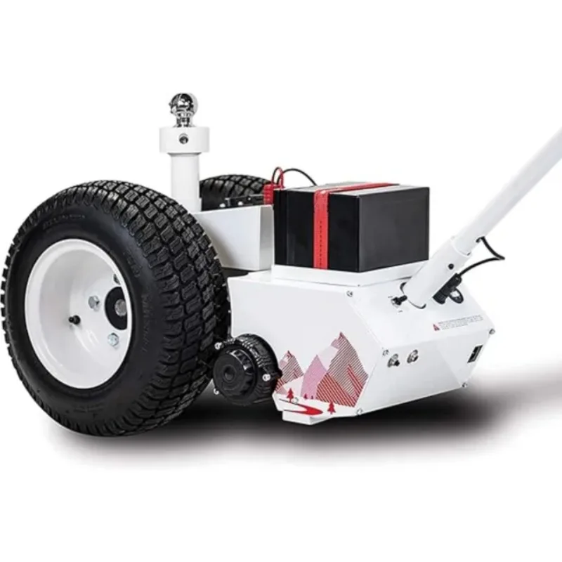electric utility cart with easy-to-pull trailer jack for camping cargo ship trailers, ideal for practical use