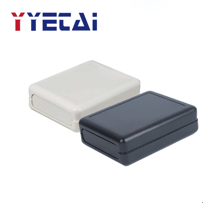 YYT 90*70*28 Black and white plastic electronic instrument housing junction box power supply handheld housing