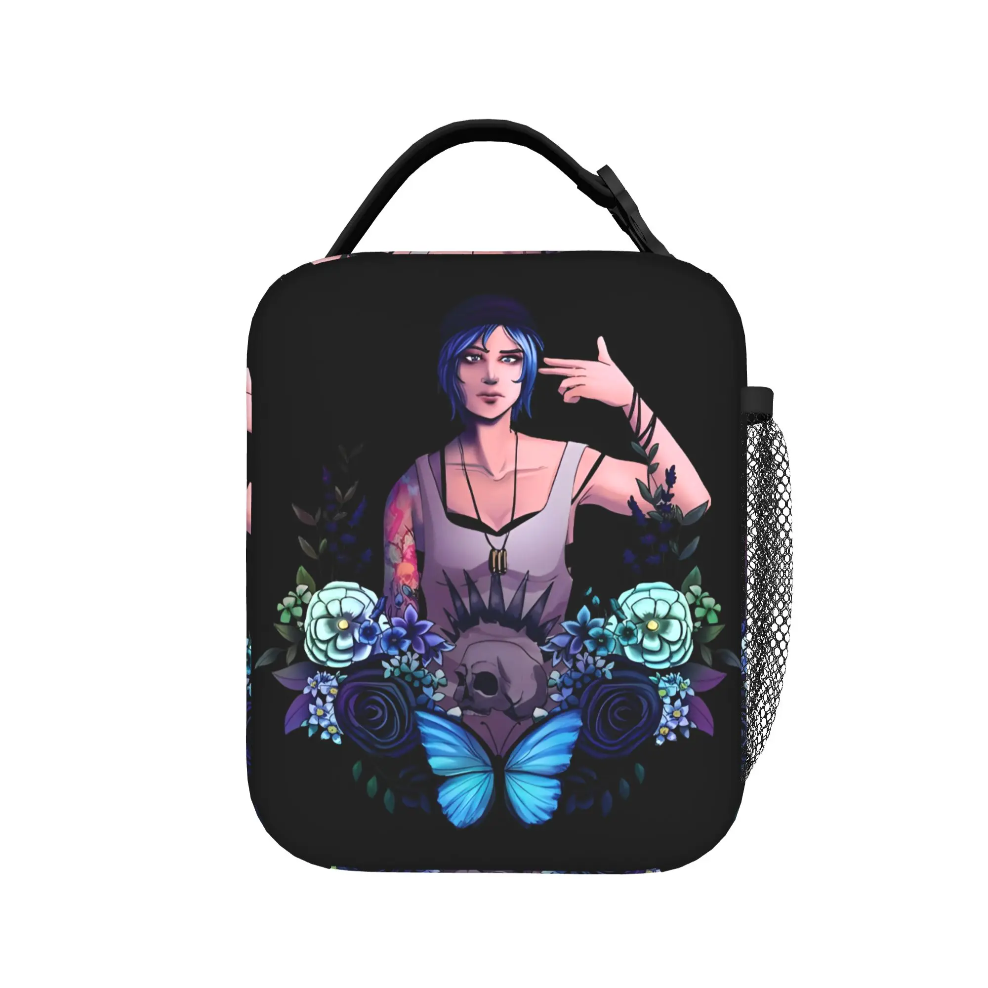 Life is Strange - Chloe Price Finger Gun Insulated Lunch Bag Cooler Bag ,Meal Container  Tote Lunch Box Men College