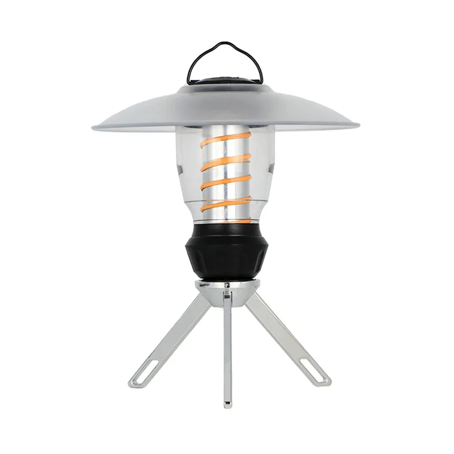 Camping Lantern with Tripod Dimmable Rechargeable LED Camping Tent Light Portable Small Camping Lamp Warm Light Tent Lantern image 3