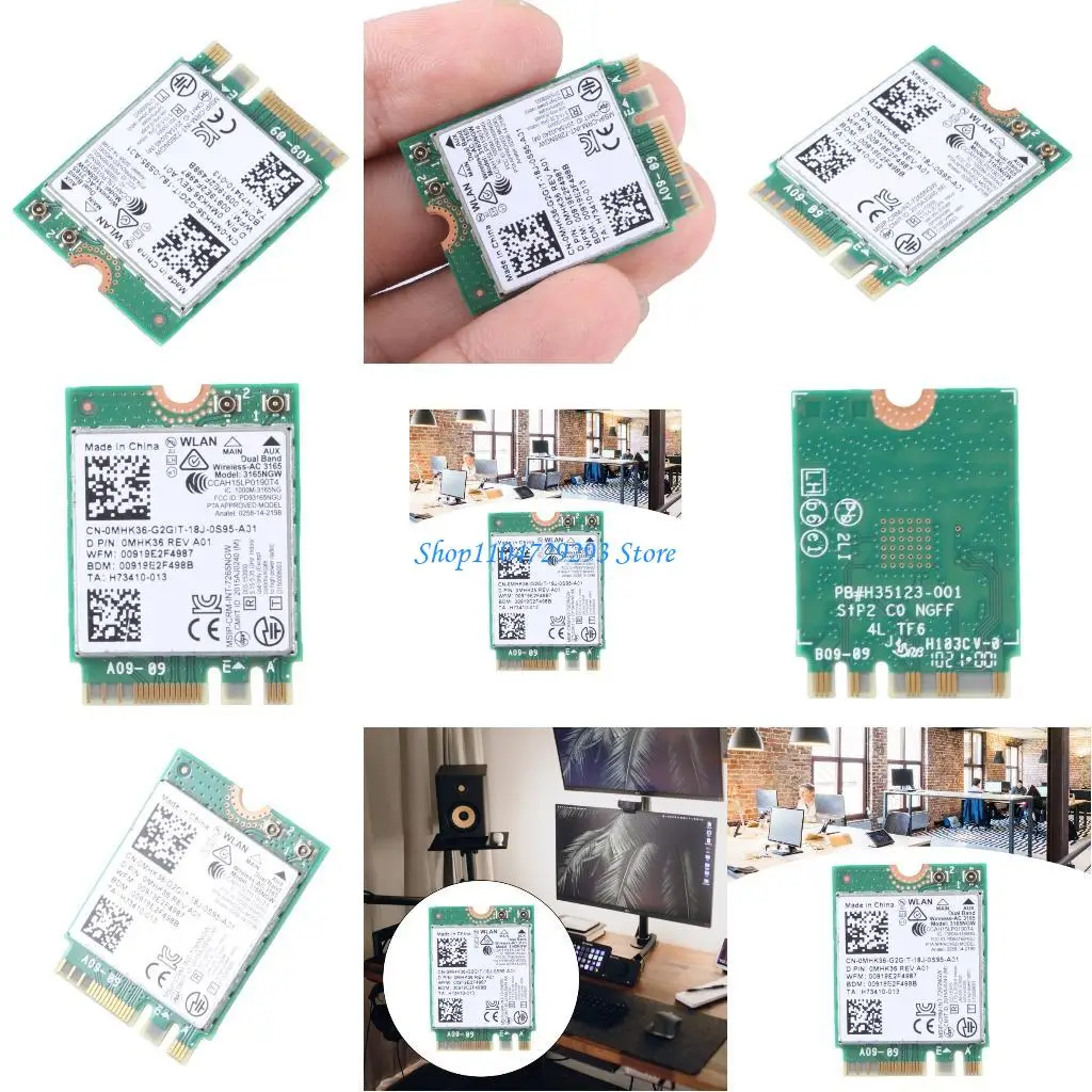 

Y2GD High Speed M.2 WIFI Connectivity Upgrade for 5457 3467 7467 7460 3468