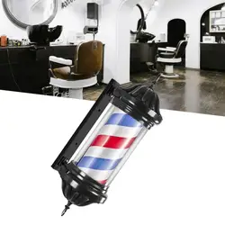 Barber Pole Light Waterproof Hair Salon Signage Light for Barbershop Outside