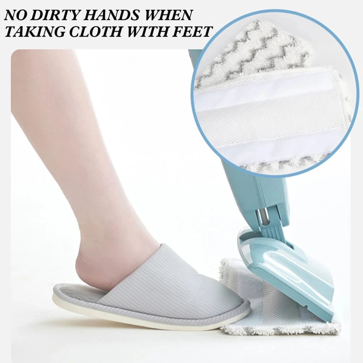 Steam Mop Replacement Pad Reusable Microfiber Washable Soft Cleaner Pad Compatible with Shark Steam Mop Strong Absorb