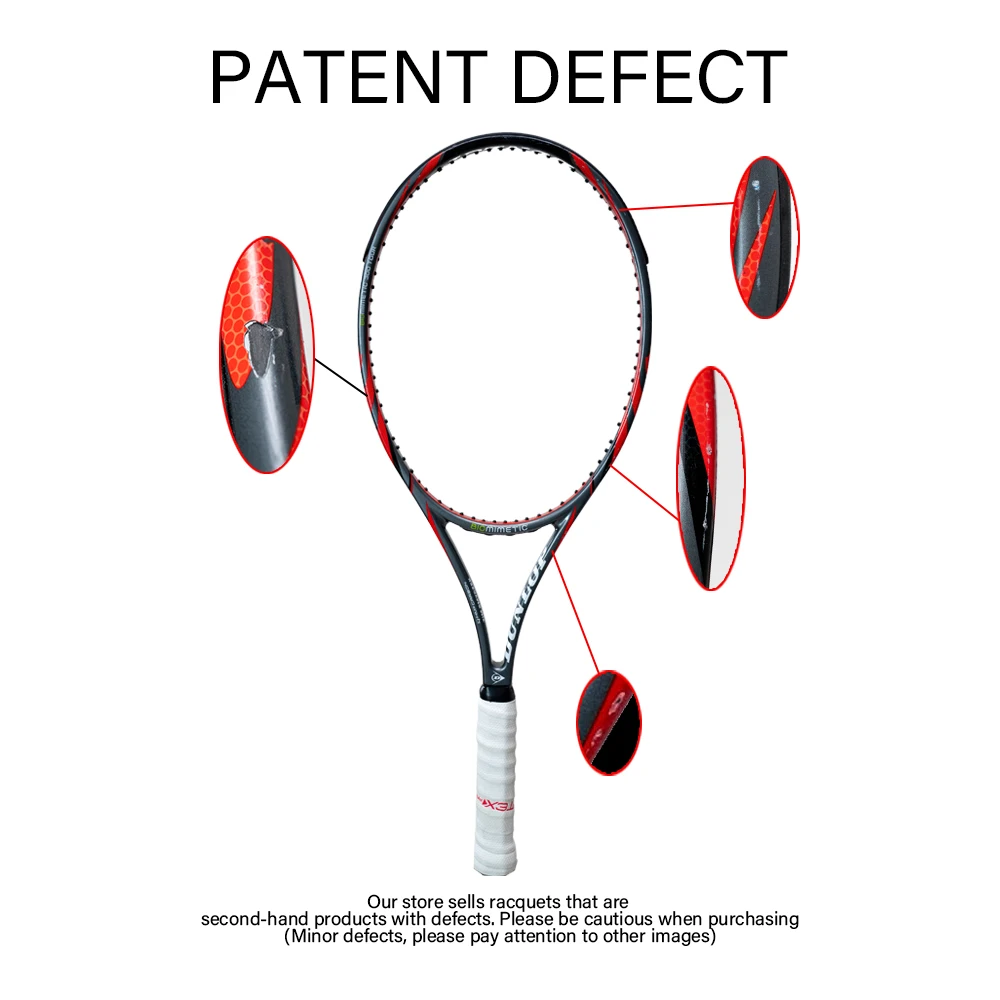 DUNLOP BIOMIMETIC 300TOUR Gray-red Melzer's royal battle shot