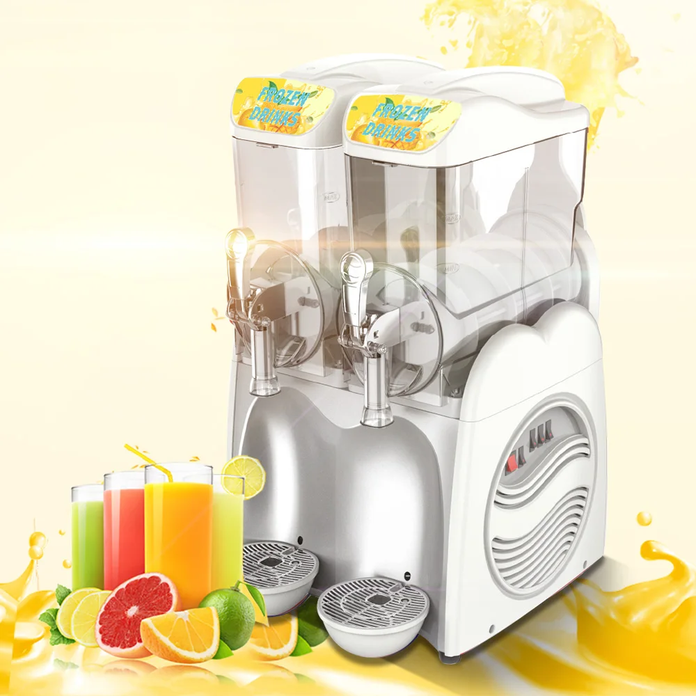 

2 tanks Cheap Price Commercial Cold Drink Dispenser Granita Slush Ice Machine Slush Machine For Sale