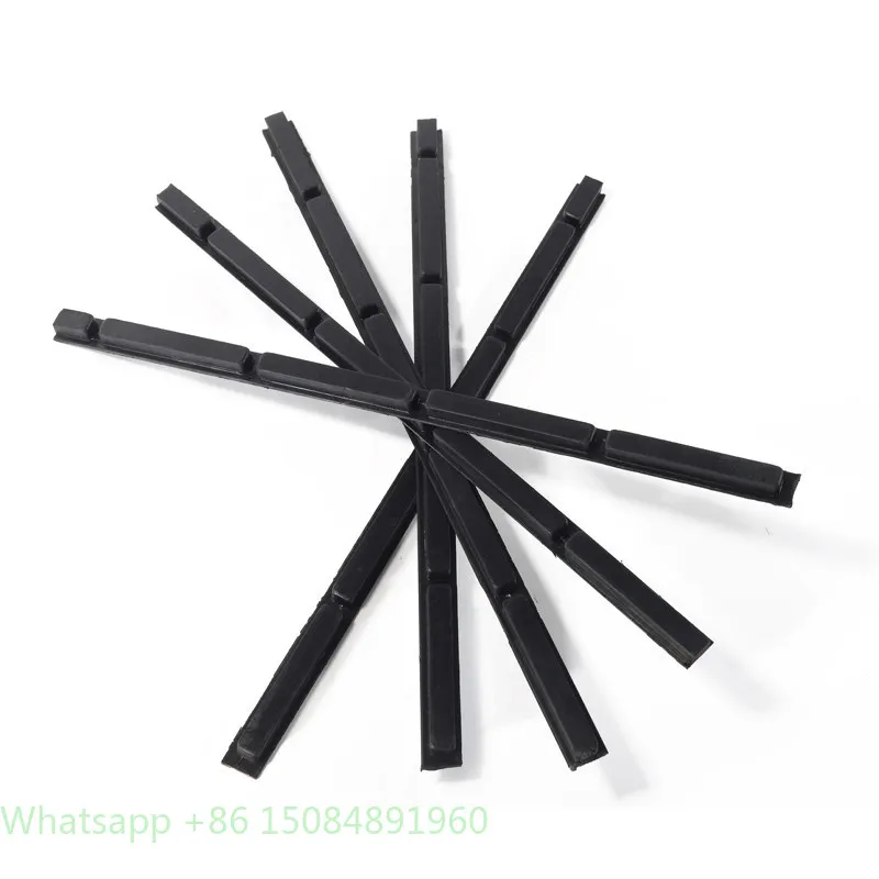 Rubber Key Strip for Air Expanding Shaft Stainless Steel Bottom Composite Rubber Strip